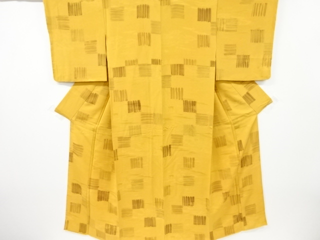 刷毛目模様小紋着物